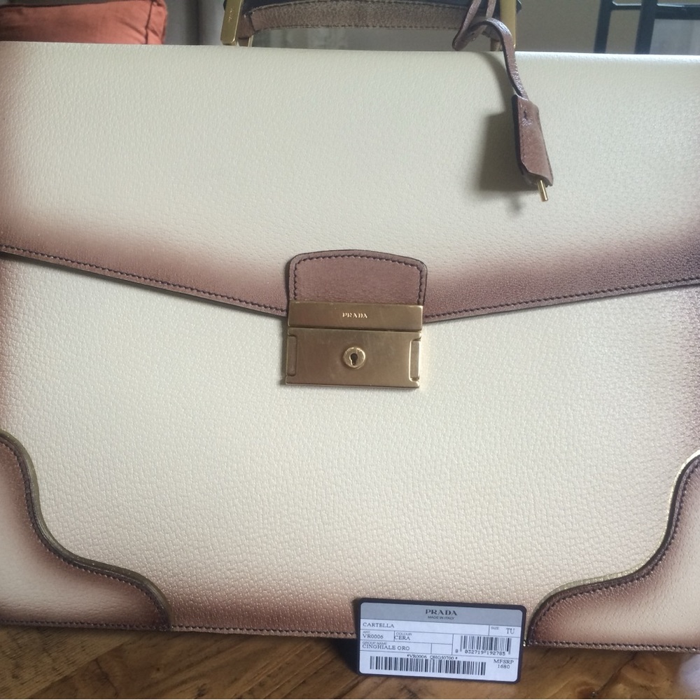 Rare. purchased from Neiman Marcus2007 collection.Laptop Bag with Elegant Design